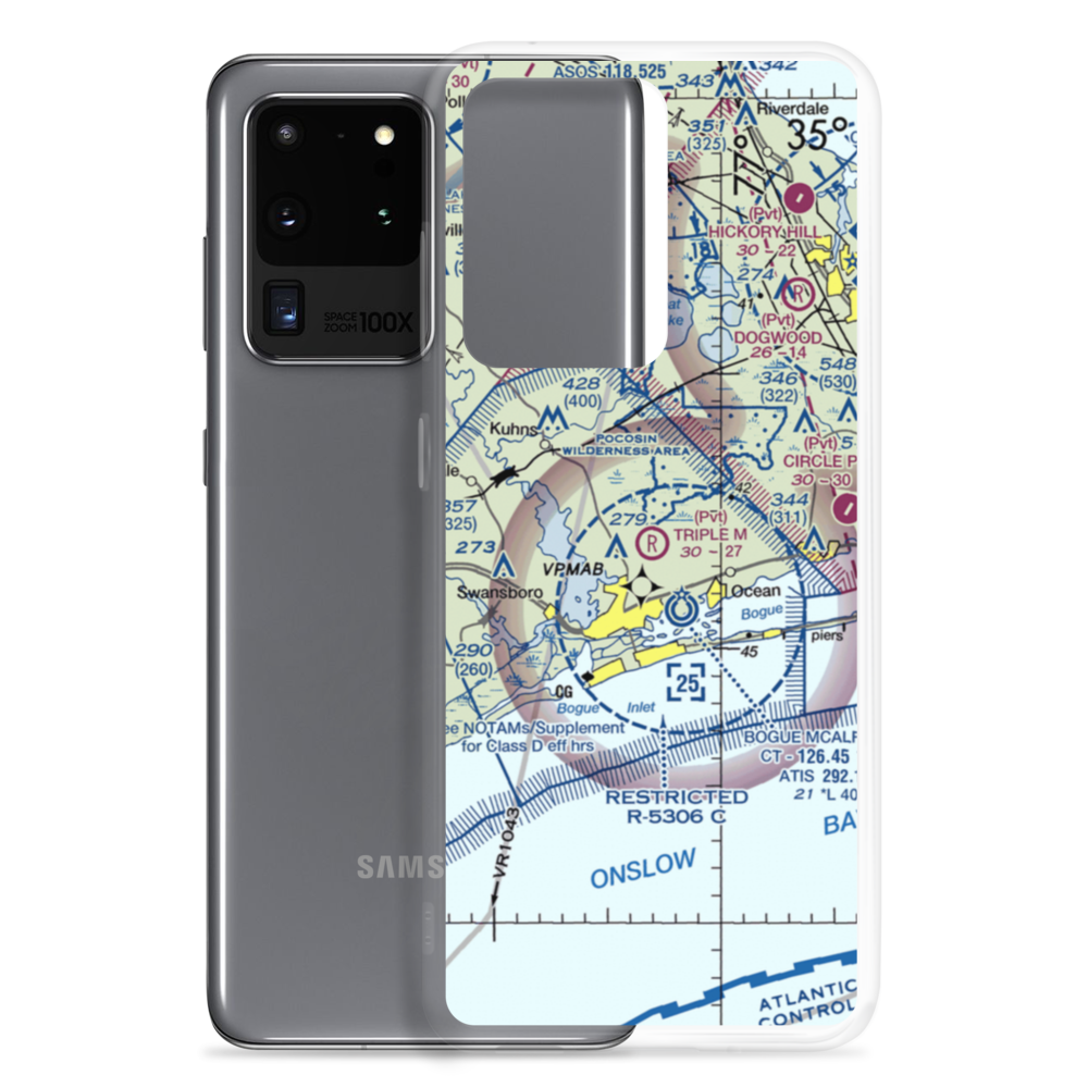Triple M Airport (4NC5) VFR Sectional Samsung Case Samsung Galaxy S20 Ultra model shown