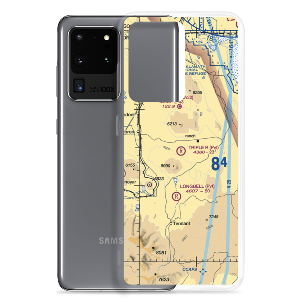 Triple R Ranch Airport (6CA1) VFR Sectional Samsung Case Samsung Galaxy S20 Ultra model shown