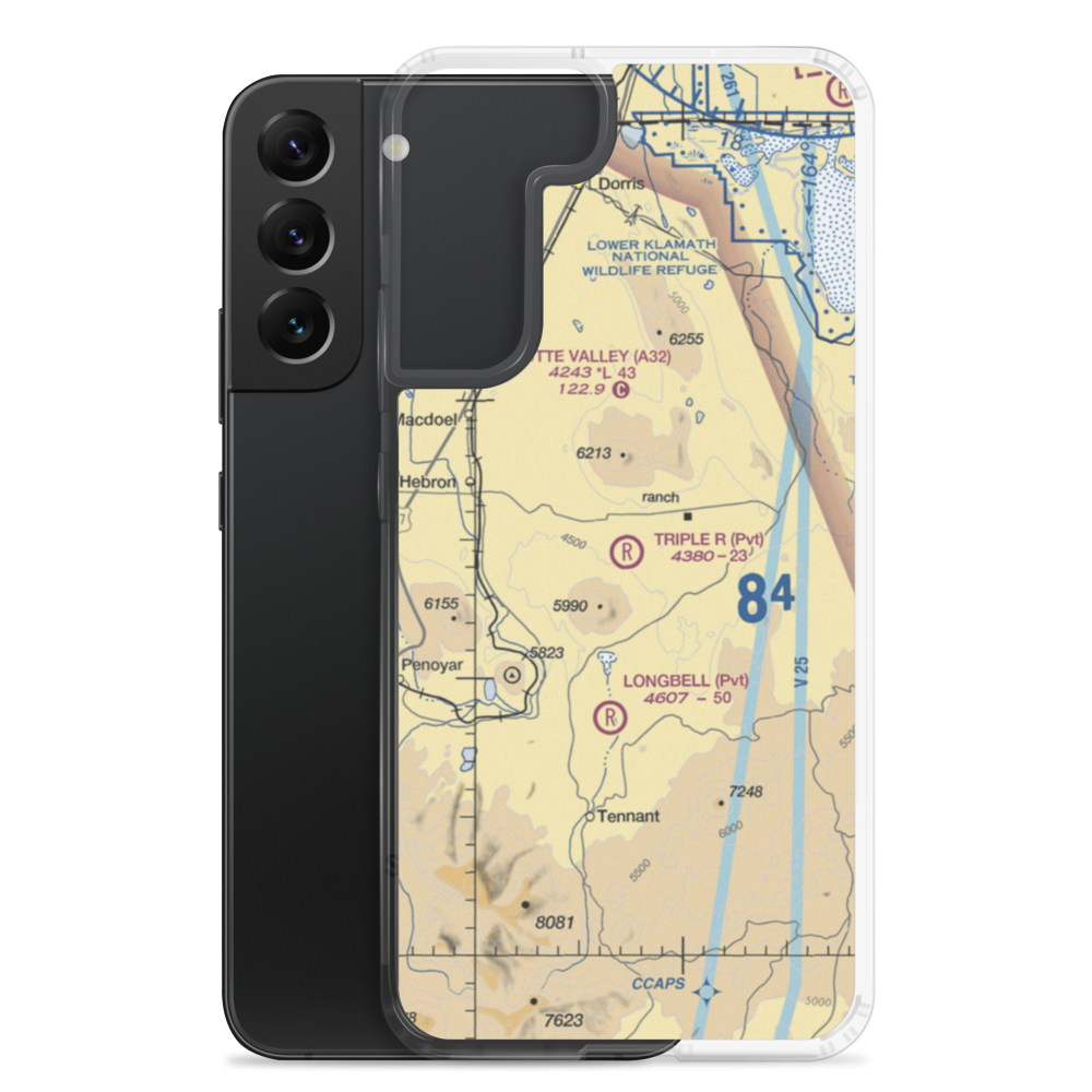 Triple R Ranch Airport (6CA1) VFR Sectional Samsung Case Samsung Galaxy S22 Plus model shown