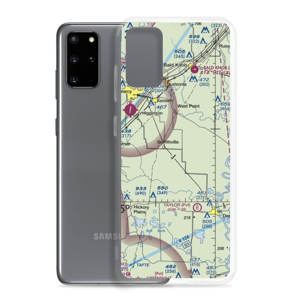 Tripp Strip (3AR5) VFR Sectional Samsung Case Samsung Galaxy S20 Plus model shown