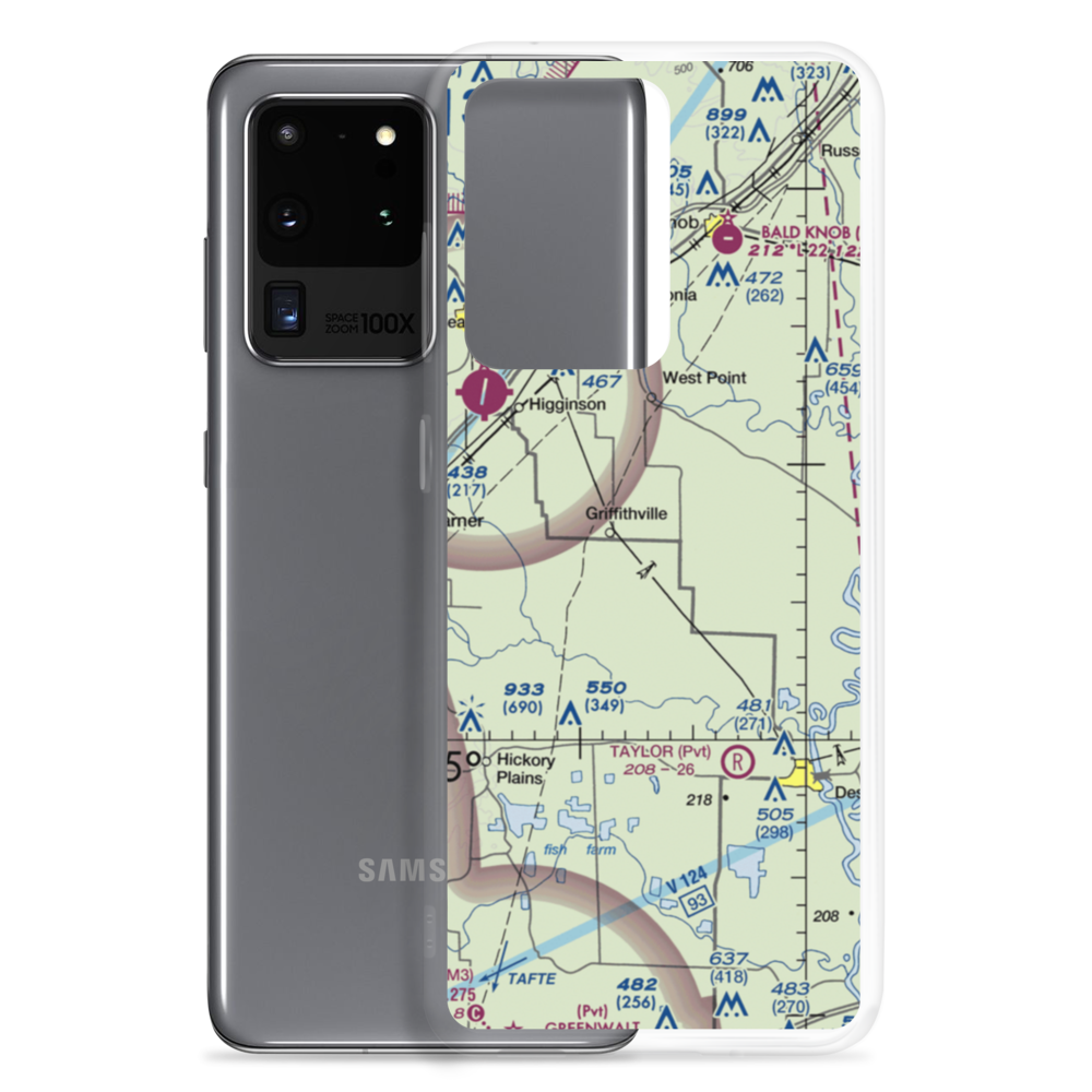 Tripp Strip (3AR5) VFR Sectional Samsung Case Samsung Galaxy S20 Ultra model shown