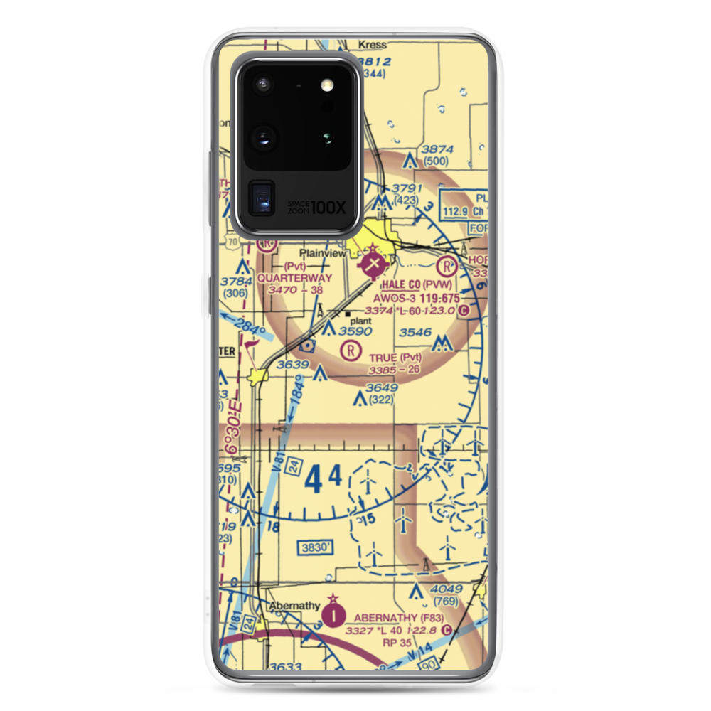 True Airport (6TS0) VFR Sectional Samsung Case Samsung Galaxy S20 Ultra model shown