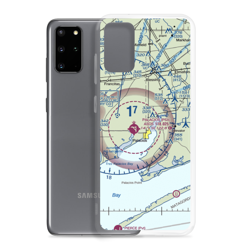 Trull Airport (XS35) VFR Sectional Samsung Case Samsung Galaxy S20 Plus model shown