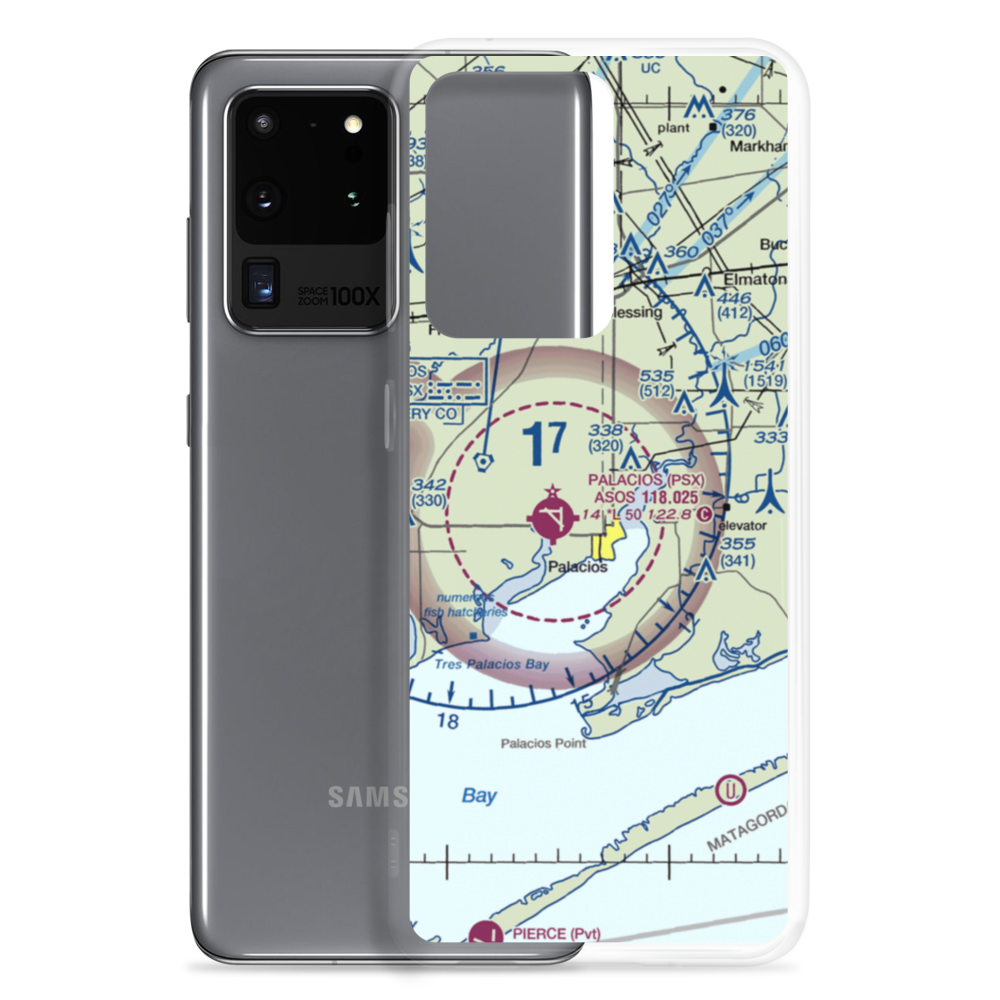 Trull Airport (XS35) VFR Sectional Samsung Case Samsung Galaxy S20 Ultra model shown