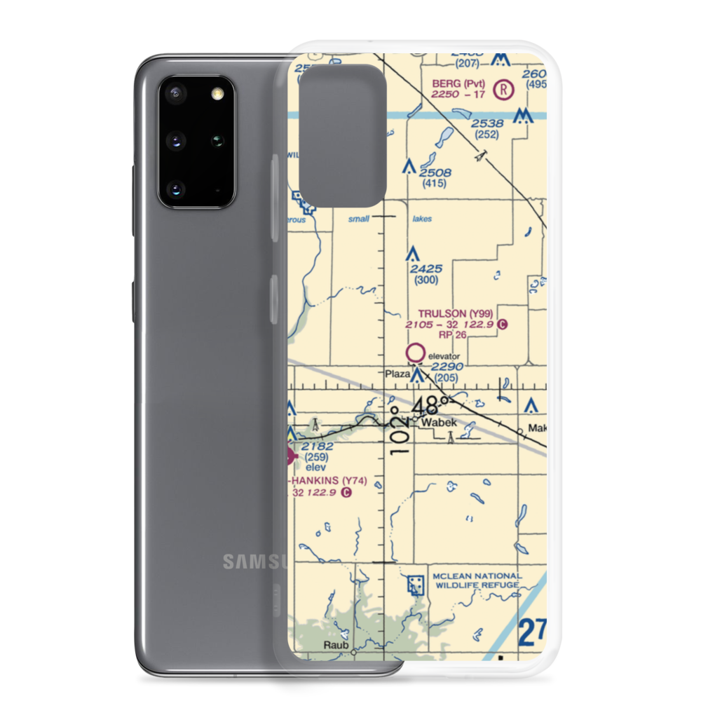 Trulson Field (Y99) VFR Sectional Samsung Case Samsung Galaxy S20 Plus model shown
