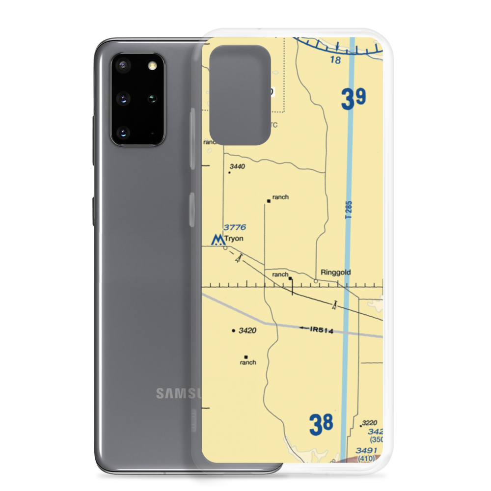 Trumbull Ranch Airport (5NE1) VFR Sectional Samsung Case Samsung Galaxy S20 Plus model shown