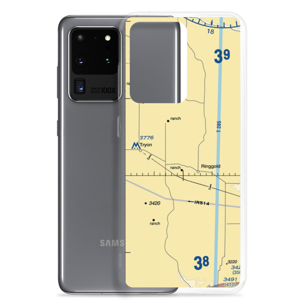 Trumbull Ranch Airport (5NE1) VFR Sectional Samsung Case Samsung Galaxy S20 Ultra model shown