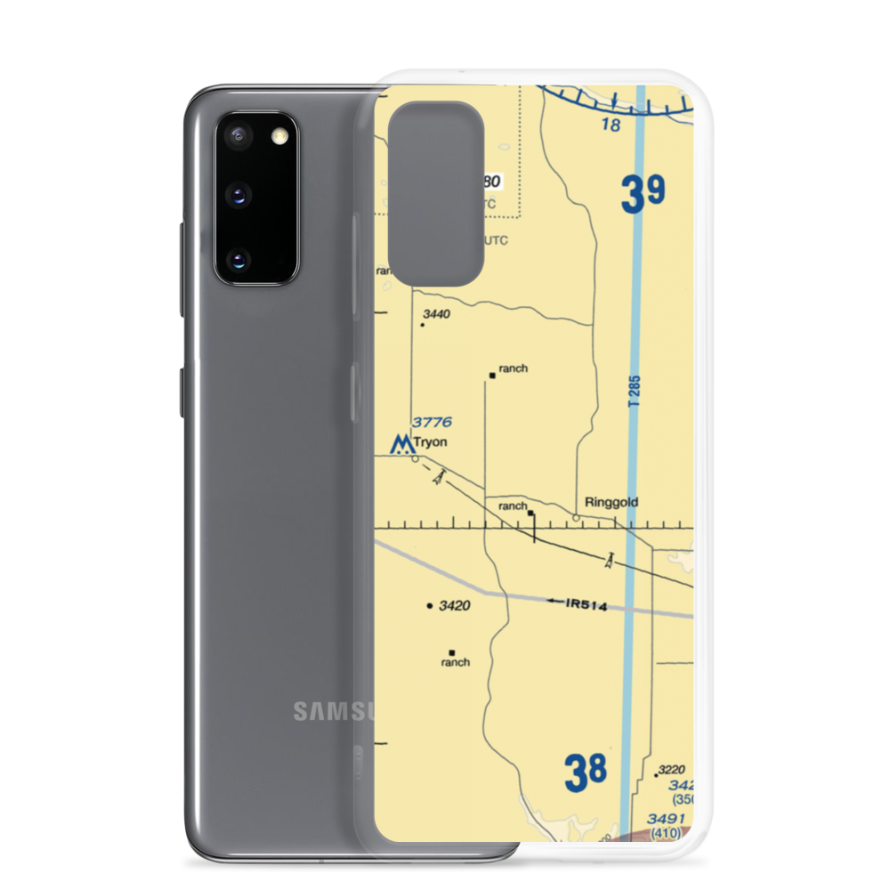 Trumbull Ranch Airport (5NE1) VFR Sectional Samsung Case Samsung Galaxy S20 model shown