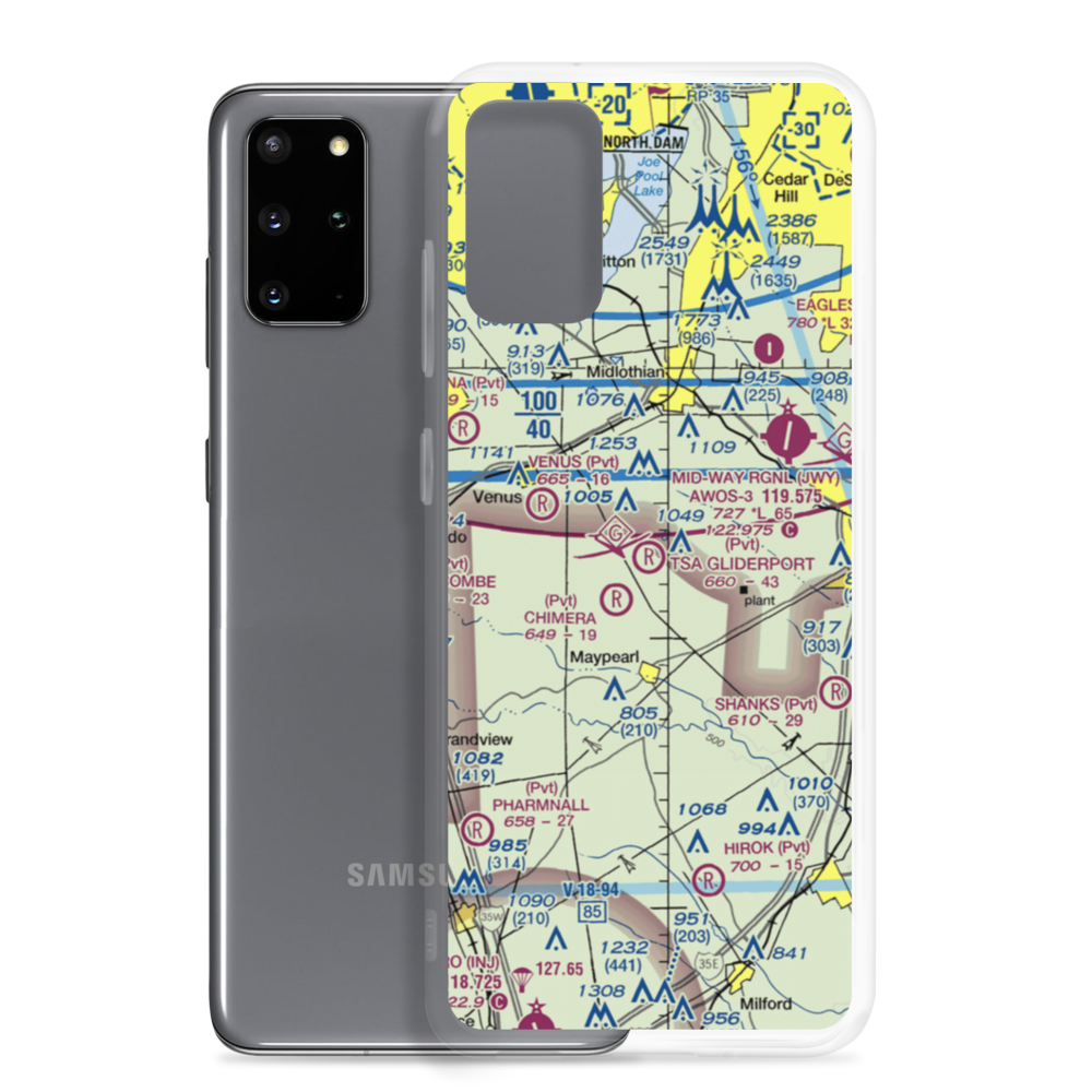 Tsa Gliderport (TA11) VFR Sectional Samsung Case Samsung Galaxy S20 Plus model shown