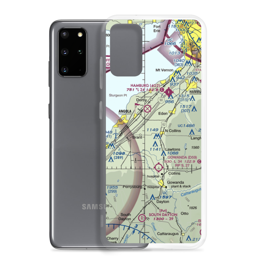 Ttt Air Airport (6NK4) VFR Sectional Samsung Case Samsung Galaxy S20 Plus model shown