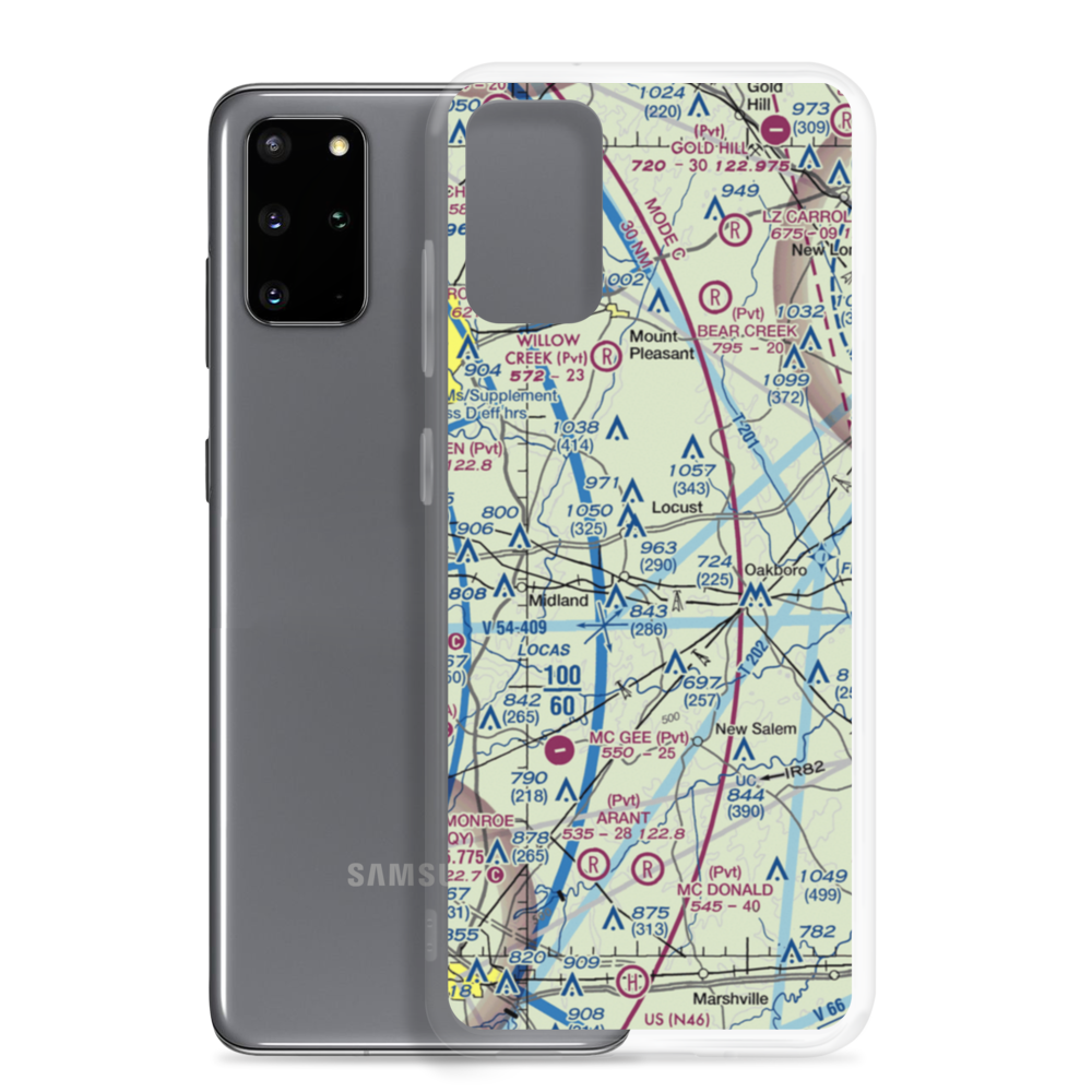 Tucker Field (3NC3) VFR Sectional Samsung Case Samsung Galaxy S20 Plus model shown