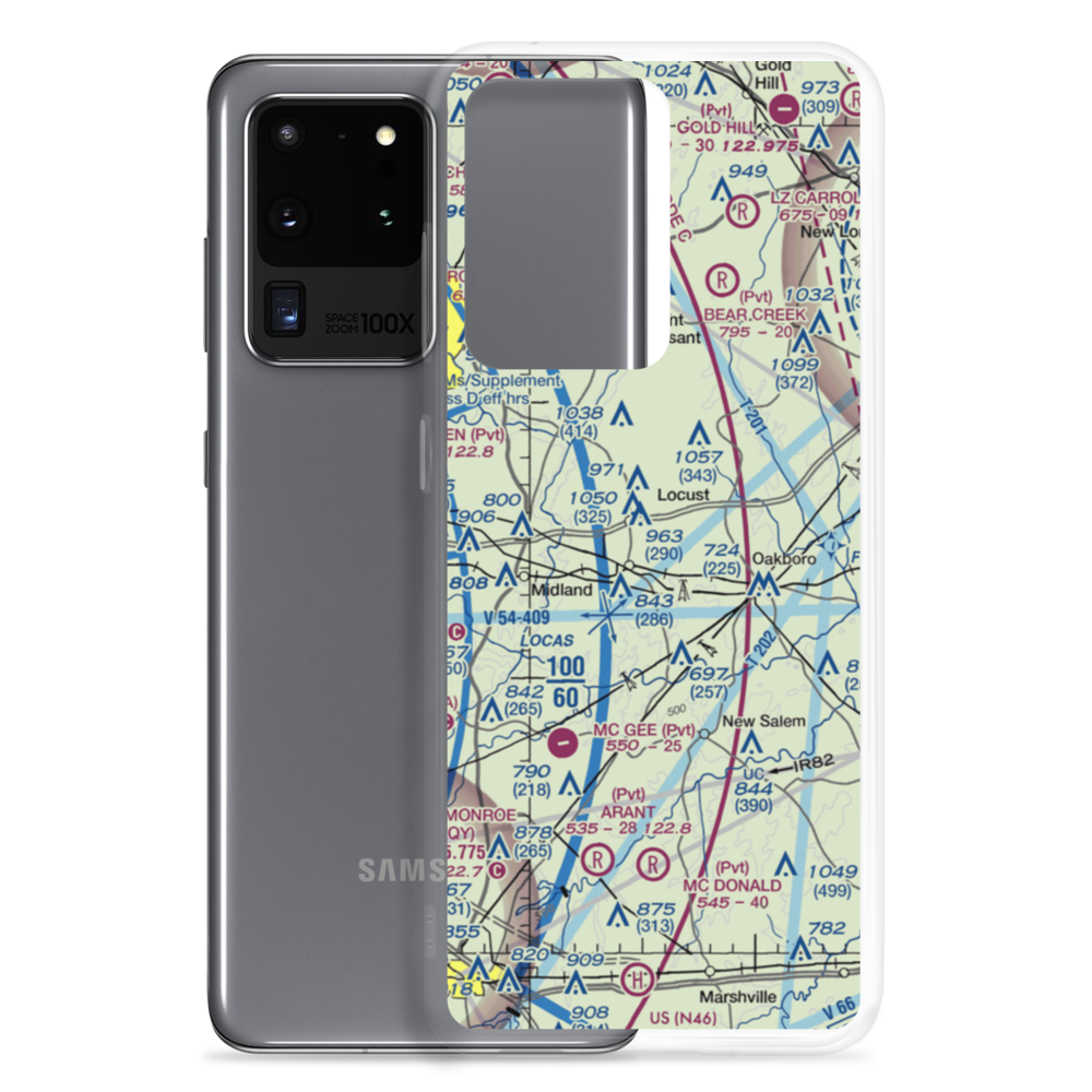 Tucker Field (3NC3) VFR Sectional Samsung Case Samsung Galaxy S20 Ultra model shown