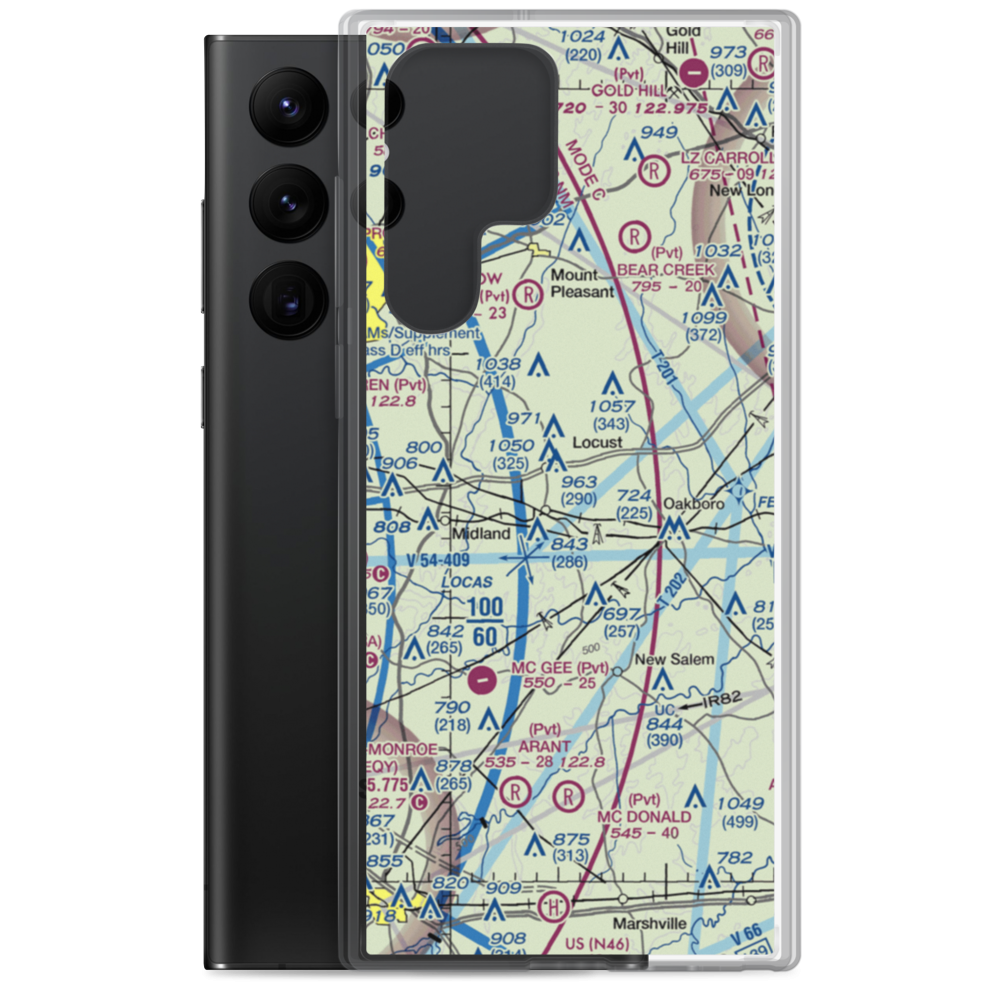 Tucker Field (3NC3) VFR Sectional Samsung Case Samsung Galaxy S22 Ultra model shown