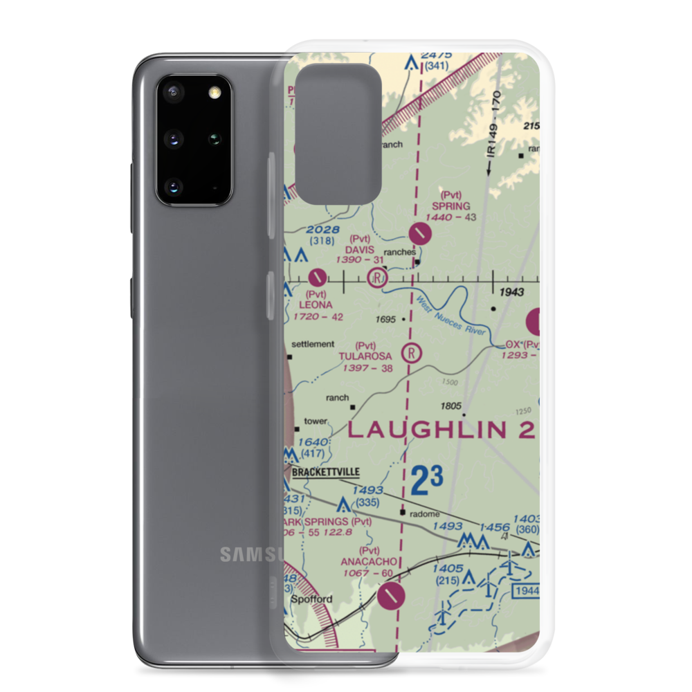 Tularosa Airport (TA31) VFR Sectional Samsung Case Samsung Galaxy S20 Plus model shown