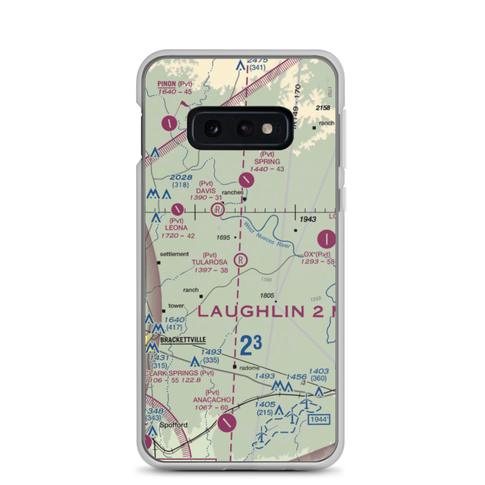 Tularosa Airport (TA31) VFR Sectional Samsung Case Samsung Galaxy S10e model shown