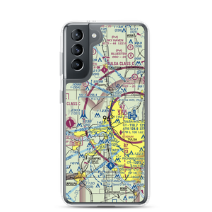 Tulsa Downtown Airpark (TNR) VFR Sectional Samsung Case