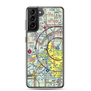 Tulsa Downtown Airpark (TNR) VFR Sectional Samsung Case