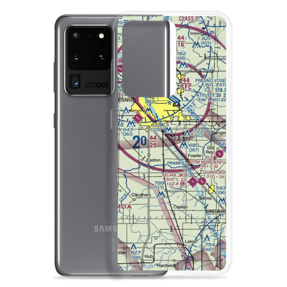 Turner Field (11CA) VFR Sectional Samsung Case Samsung Galaxy S20 Ultra model shown