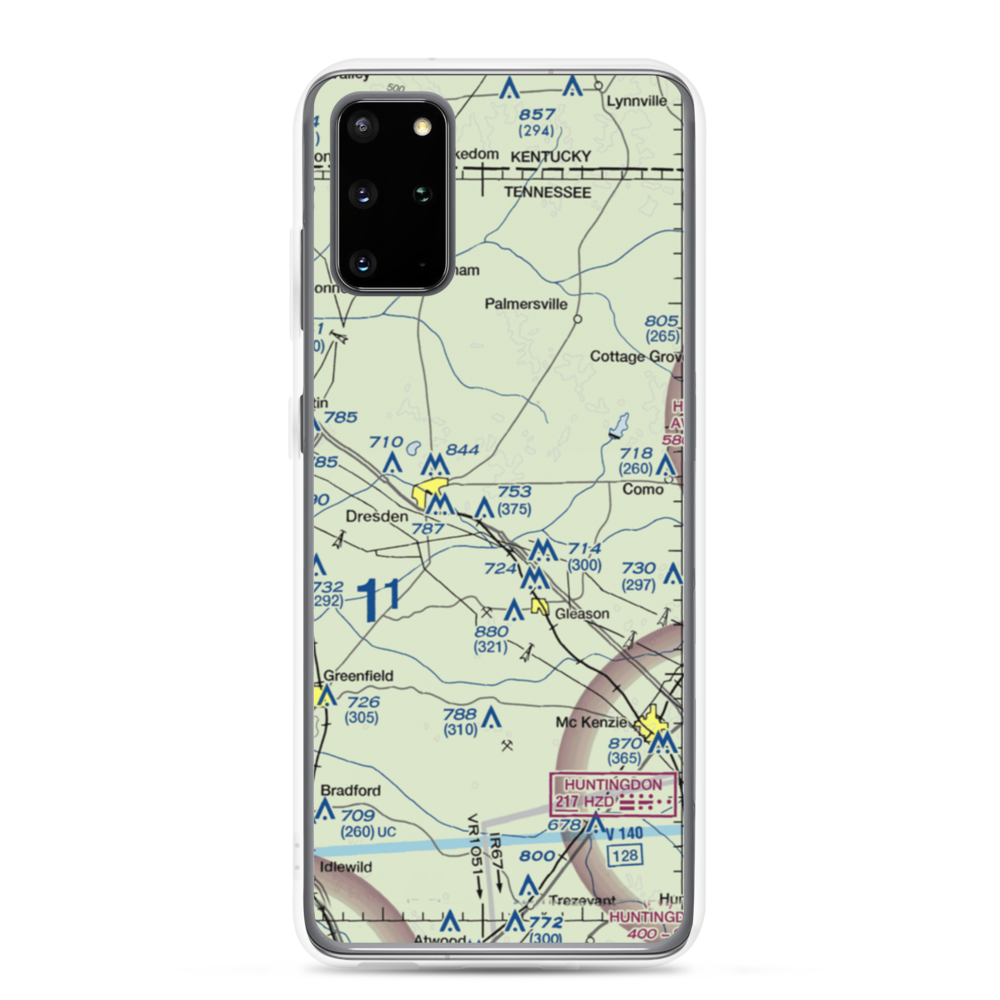 Turner Field (TN48) VFR Sectional Samsung Case Samsung Galaxy S20 Plus model shown