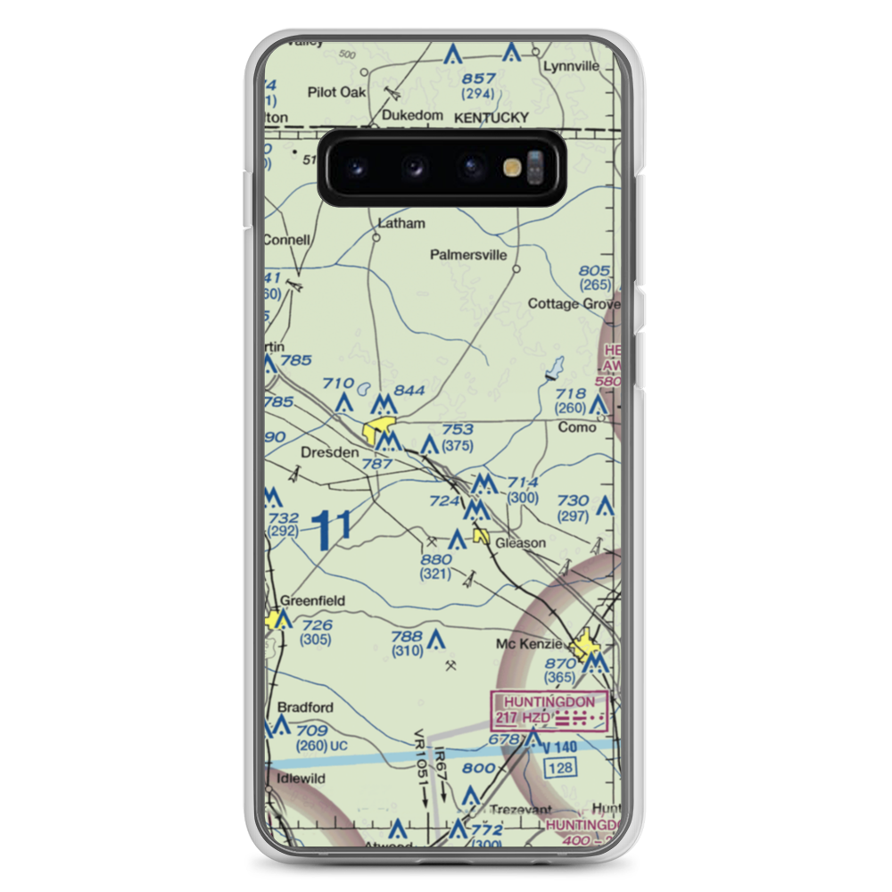 Turner Field (TN48) VFR Sectional Samsung Case Samsung Galaxy S10+ model shown