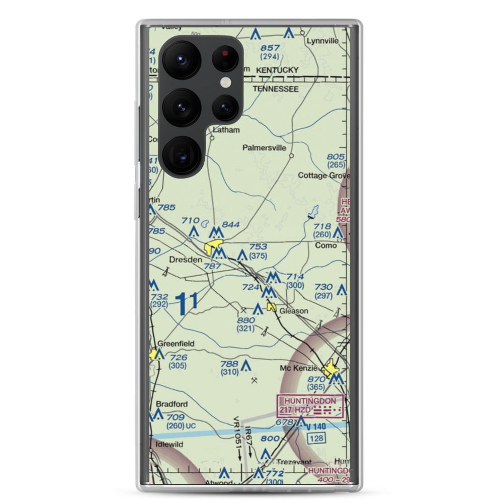 Turner Field (TN48) VFR Sectional Samsung Case Samsung Galaxy S22 Ultra model shown