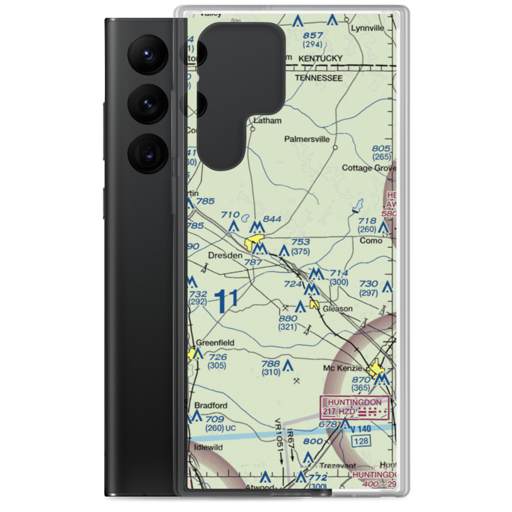 Turner Field (TN48) VFR Sectional Samsung Case Samsung Galaxy S22 Ultra model shown