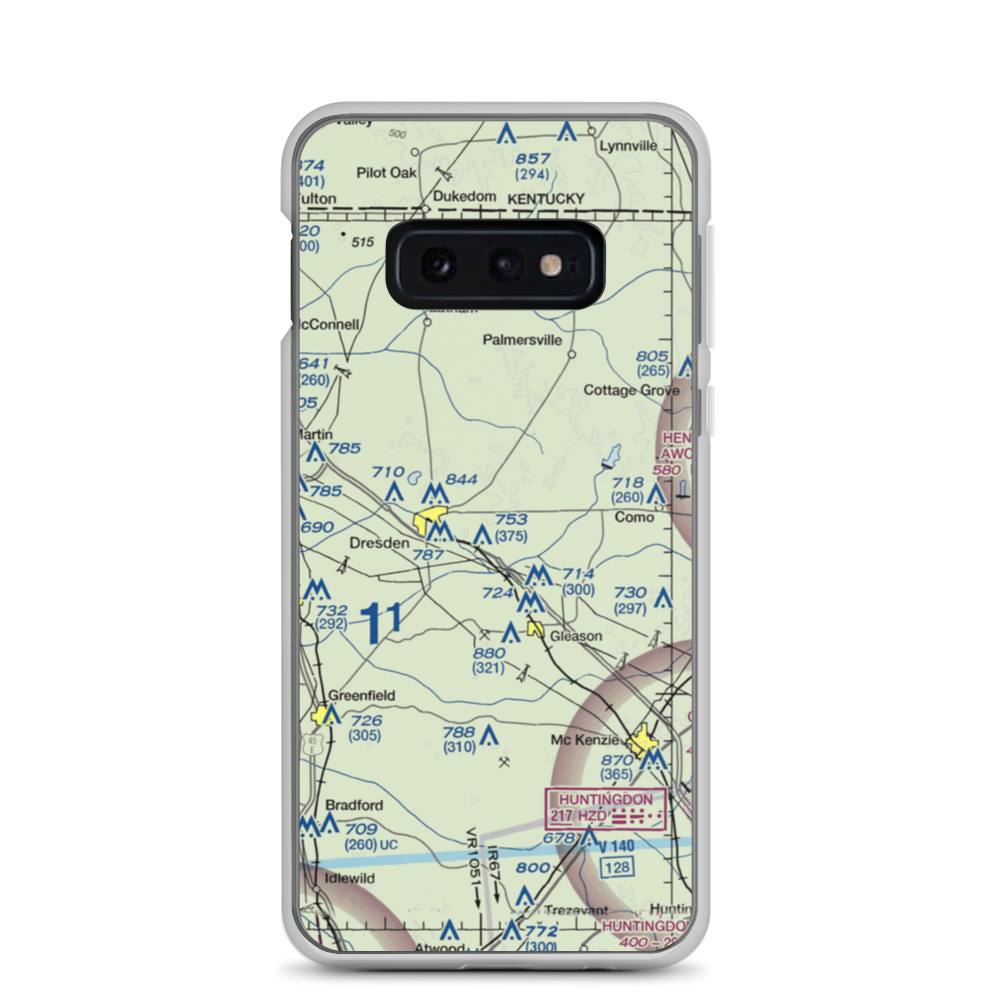 Turner Field (TN48) VFR Sectional Samsung Case Samsung Galaxy S10e model shown