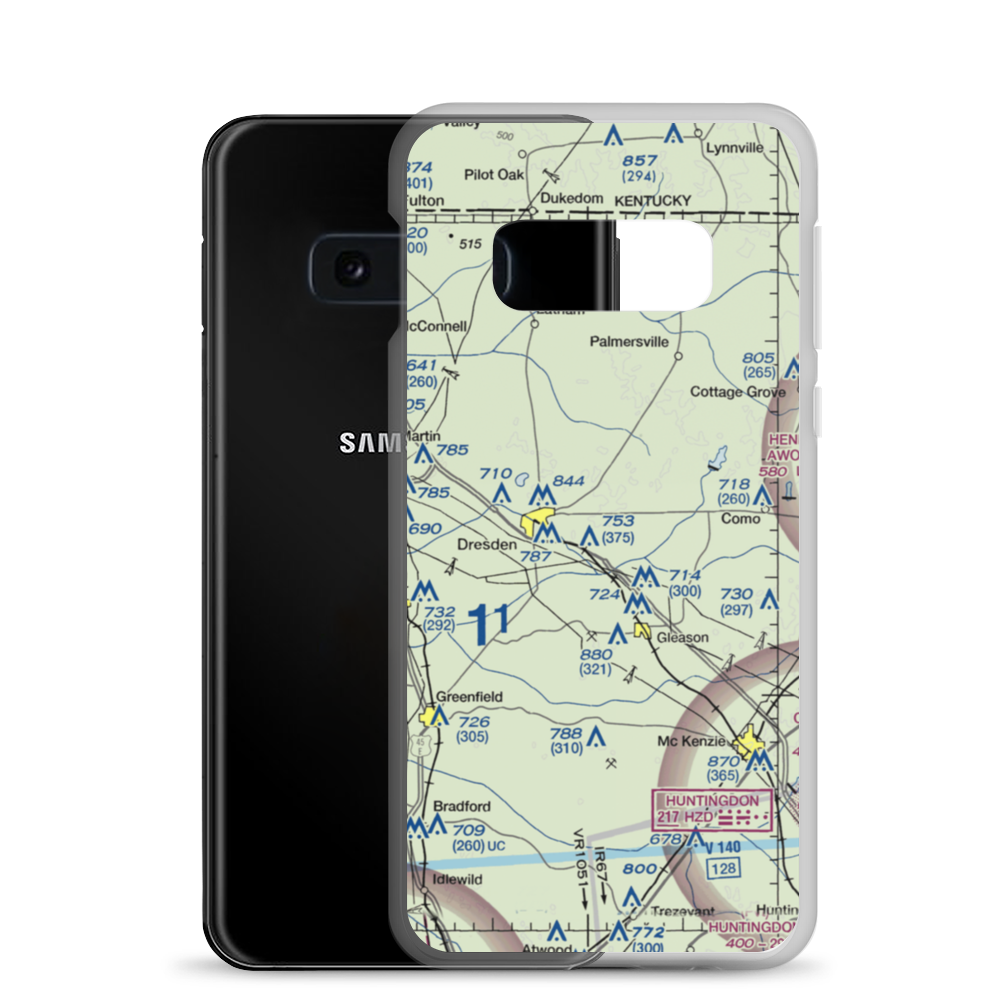 Turner Field (TN48) VFR Sectional Samsung Case Samsung Galaxy S10e model shown