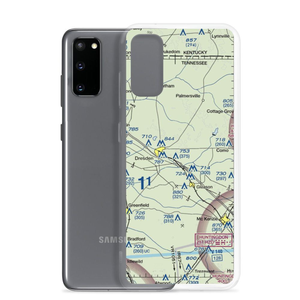 Turner Field (TN48) VFR Sectional Samsung Case Samsung Galaxy S20 model shown
