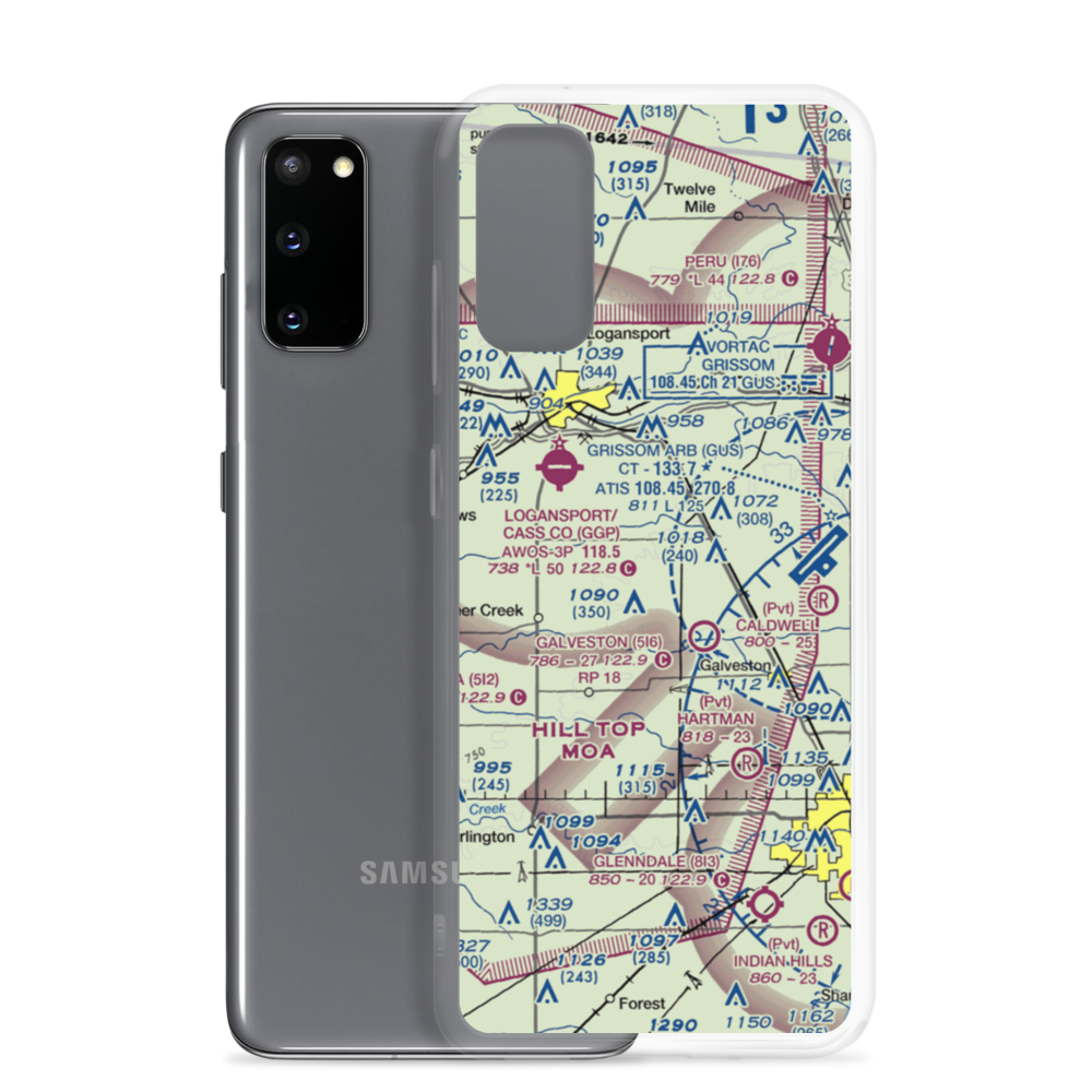Turnpaugh Field (6II0) VFR Sectional Samsung Case Samsung Galaxy S20 model shown