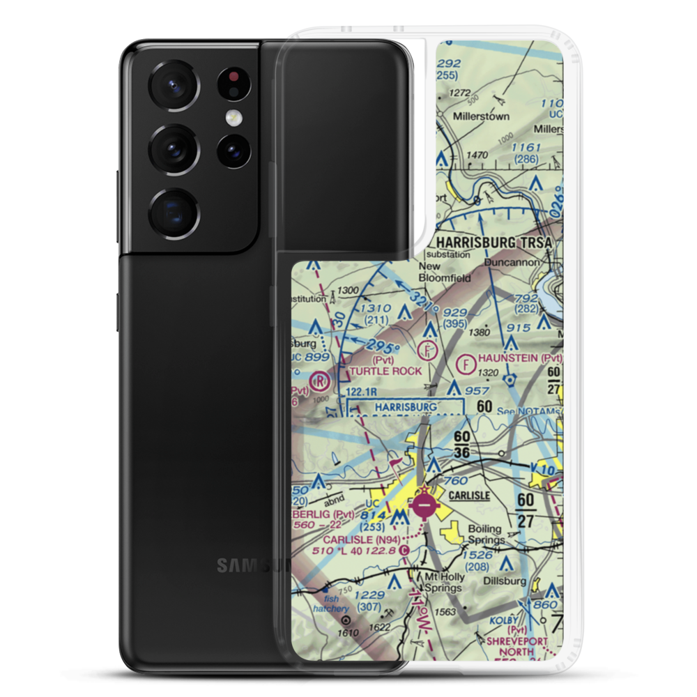 Turtle Rock Airstrip (8PA6) VFR Sectional Samsung Case Samsung Galaxy S21 Ultra model shown