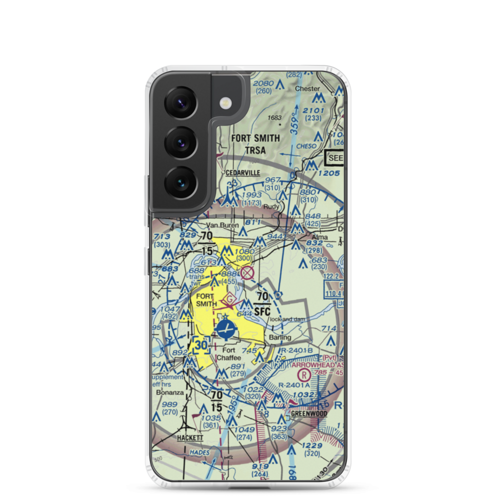 Twin Cities Airport (39AR) VFR Sectional Samsung Case Samsung Galaxy S22 model shown