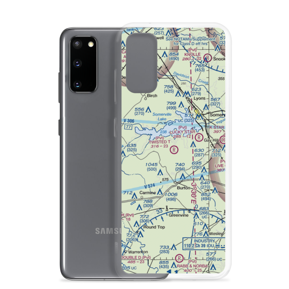 Twisted T Field (TA42) VFR Sectional Samsung Case Samsung Galaxy S20 model shown