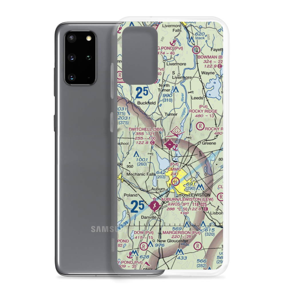Twitchell Airport (3B5) VFR Sectional Samsung Case Samsung Galaxy S20 Plus model shown