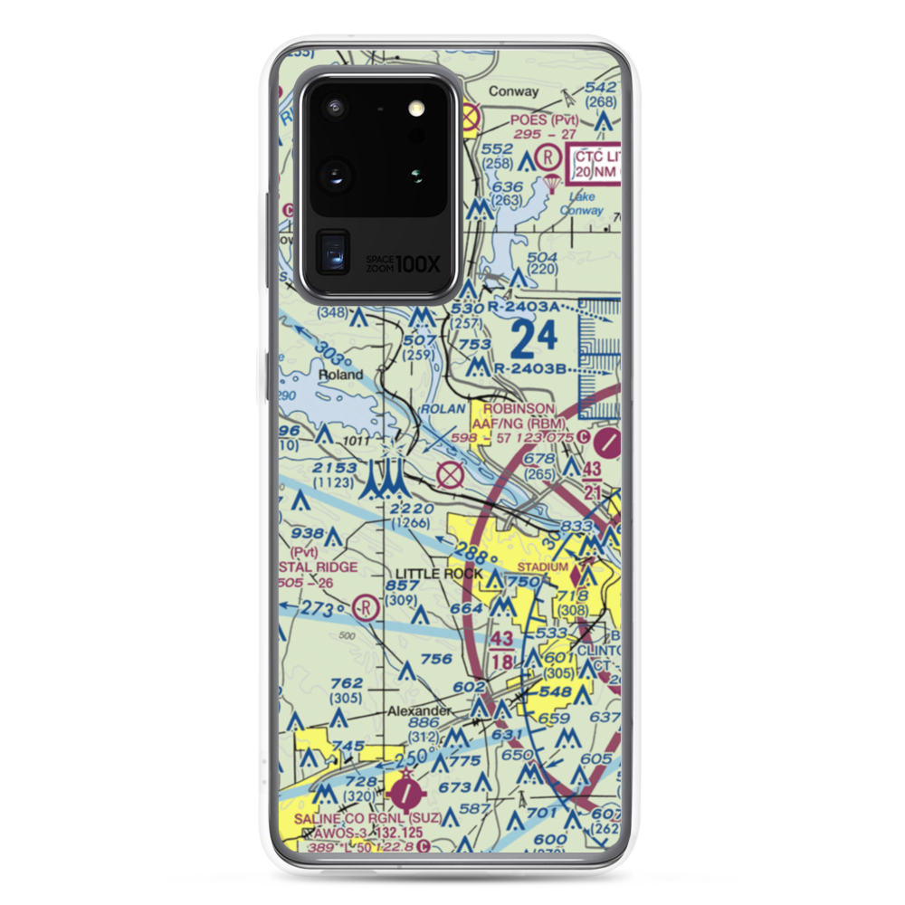 Two Rivers Airport (6AR6) VFR Sectional Samsung Case Samsung Galaxy S20 Ultra model shown