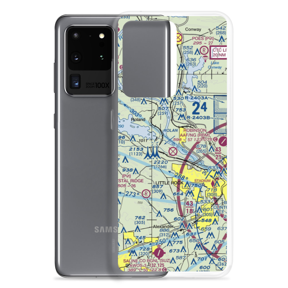 Two Rivers Airport (6AR6) VFR Sectional Samsung Case Samsung Galaxy S20 Ultra model shown