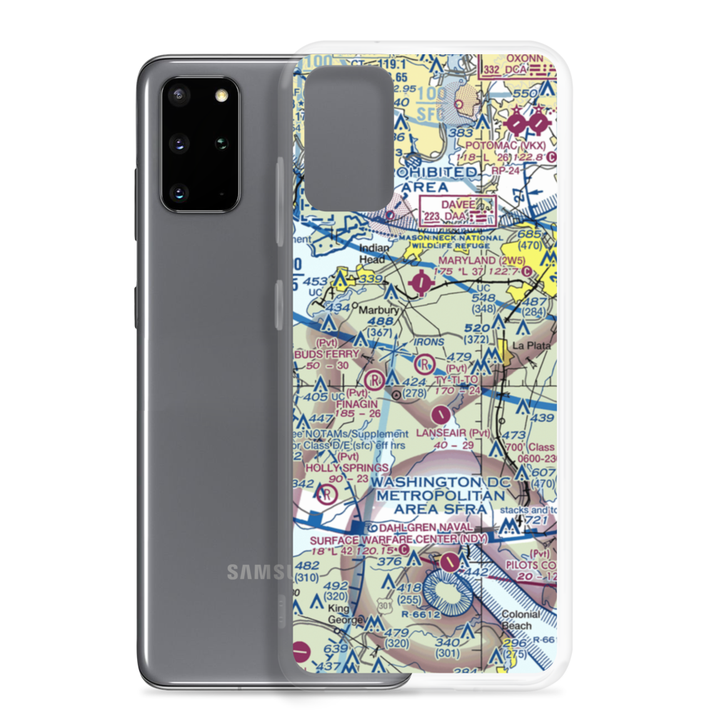 Ty-Ti-To Airport (MD83) VFR Sectional Samsung Case Samsung Galaxy S20 Plus model shown