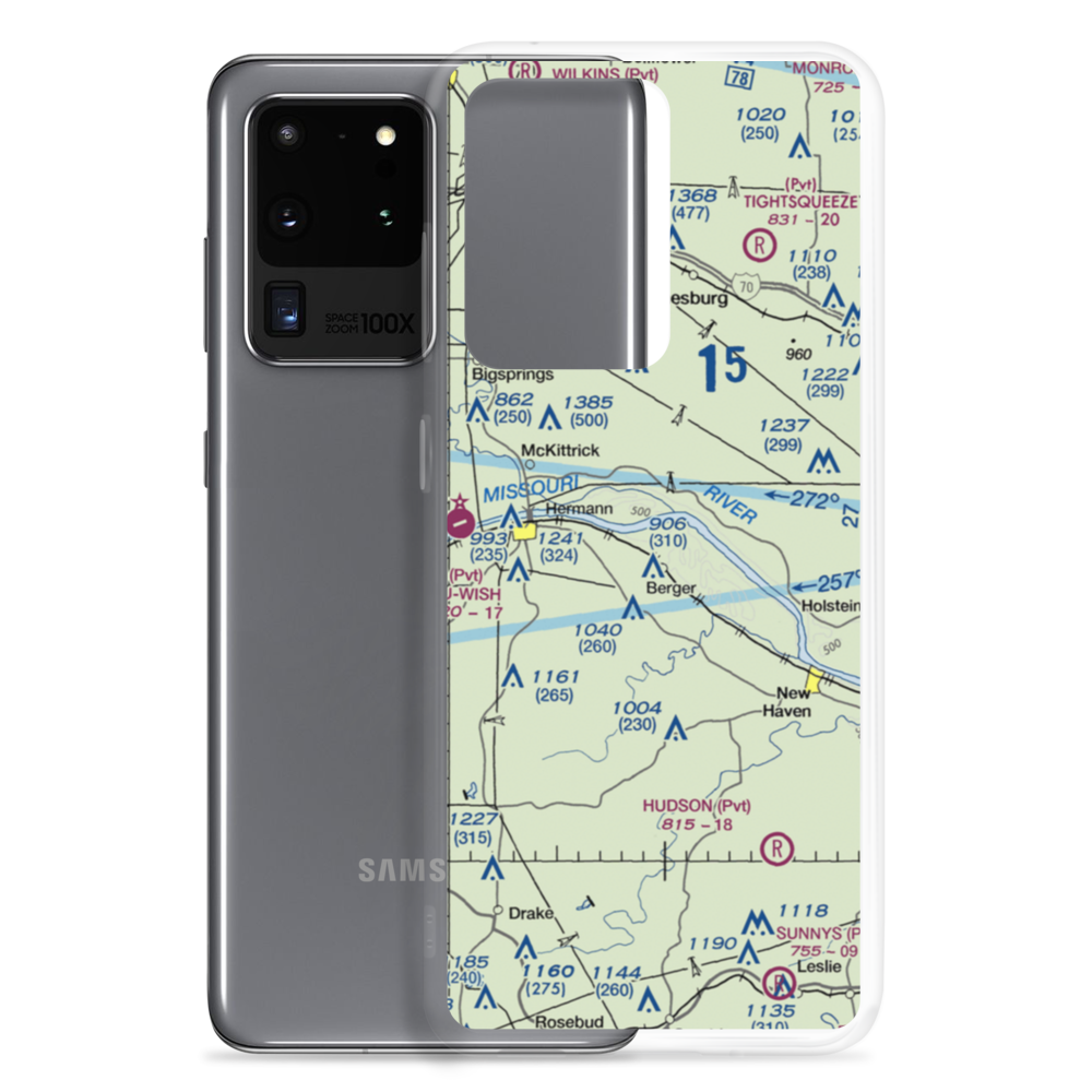 Ultra Flight Airpark (3MO2) VFR Sectional Samsung Case Samsung Galaxy S20 Ultra model shown