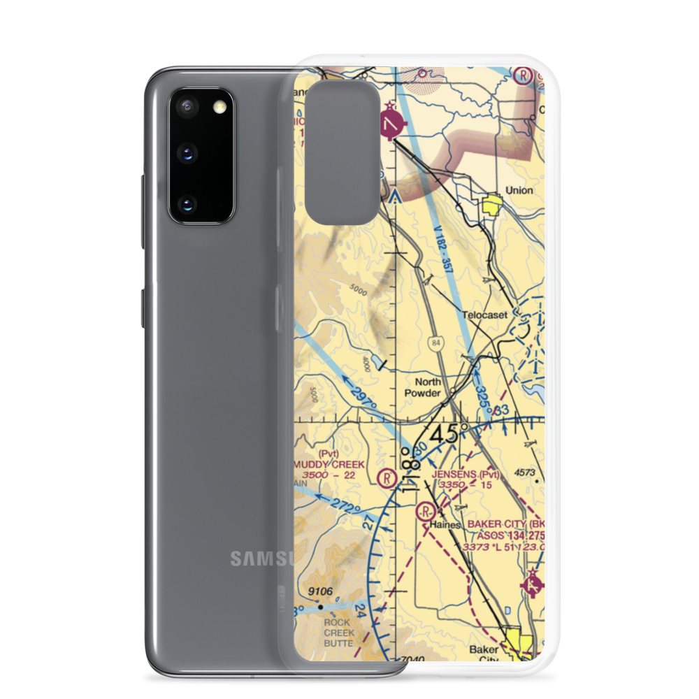 Umpleby Ranch Airport (OR16) VFR Sectional Samsung Case Samsung Galaxy S20 model shown