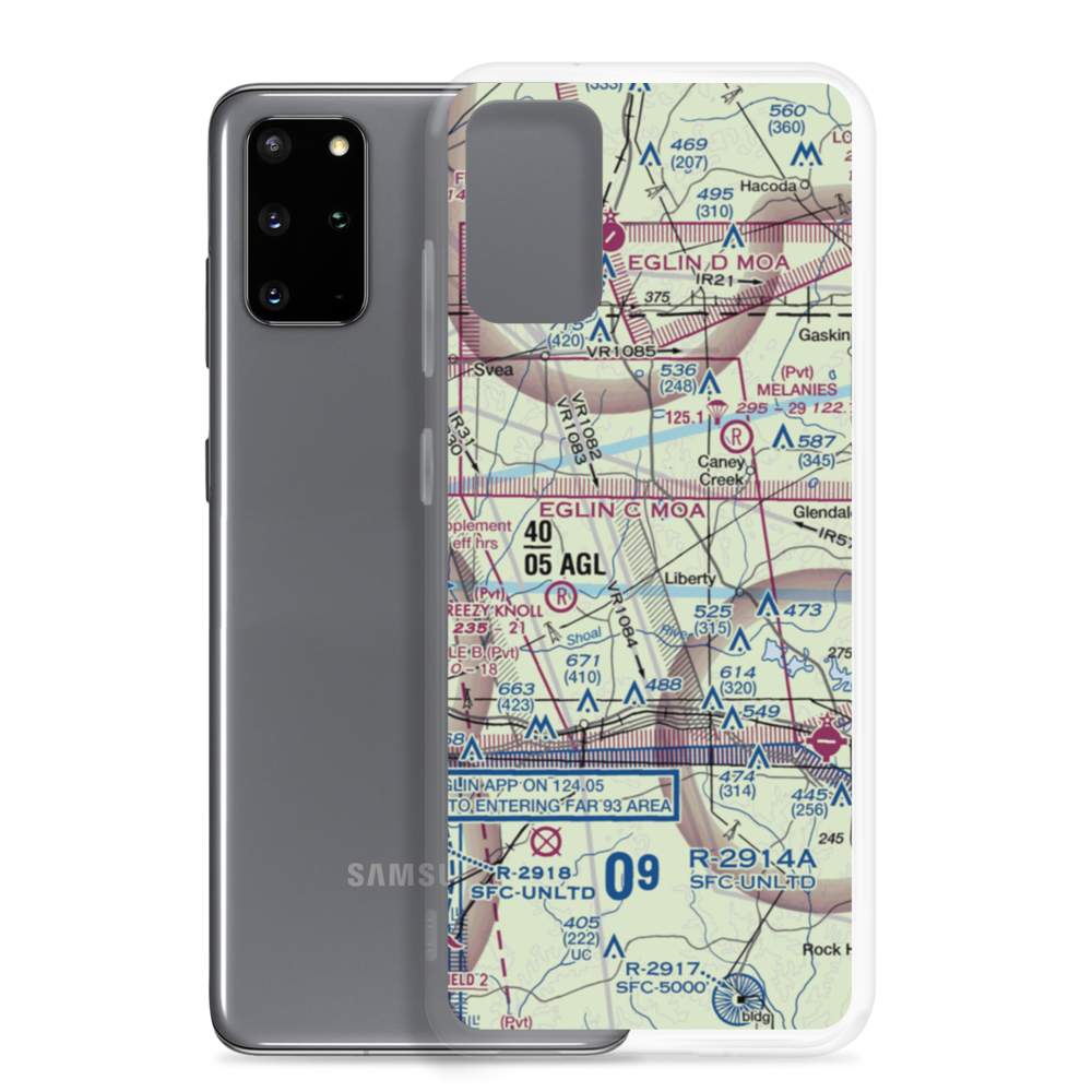 Unicorn Place Airport (69FD) VFR Sectional Samsung Case Samsung Galaxy S20 Plus model shown