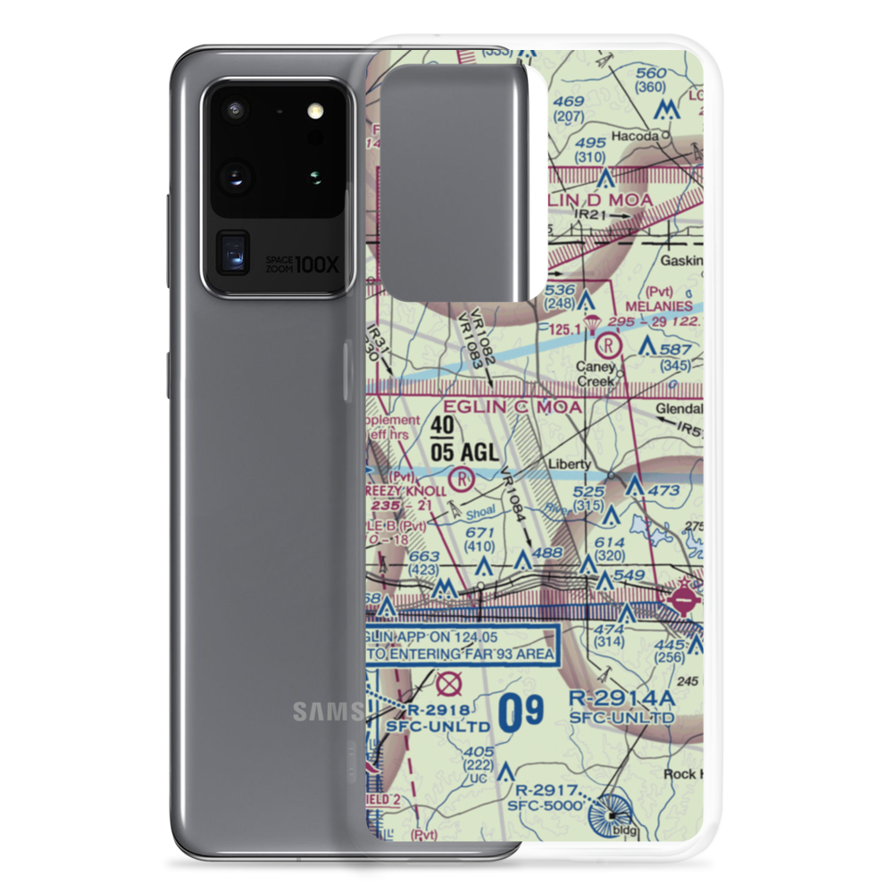 Unicorn Place Airport (69FD) VFR Sectional Samsung Case Samsung Galaxy S20 Ultra model shown