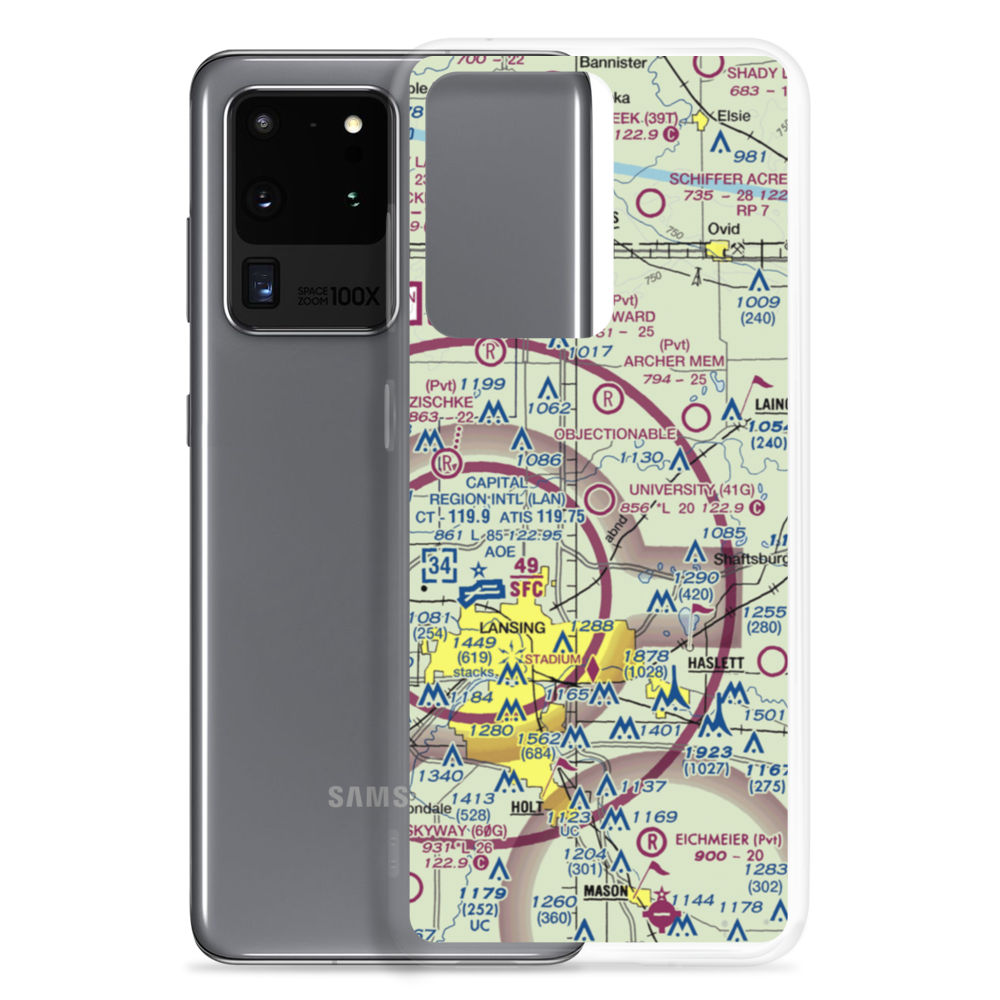 University Airpark (41G) VFR Sectional Samsung Case Samsung Galaxy S20 Ultra model shown