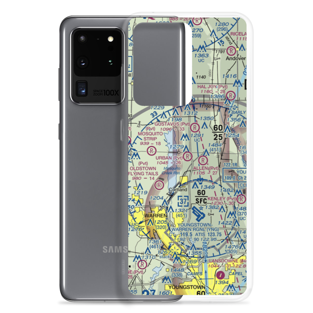 Urban Airport (8OH5) VFR Sectional Samsung Case Samsung Galaxy S20 Ultra model shown