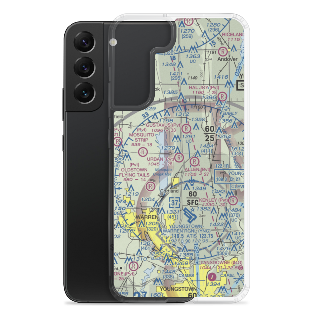 Urban Airport (8OH5) VFR Sectional Samsung Case Samsung Galaxy S22 Plus model shown