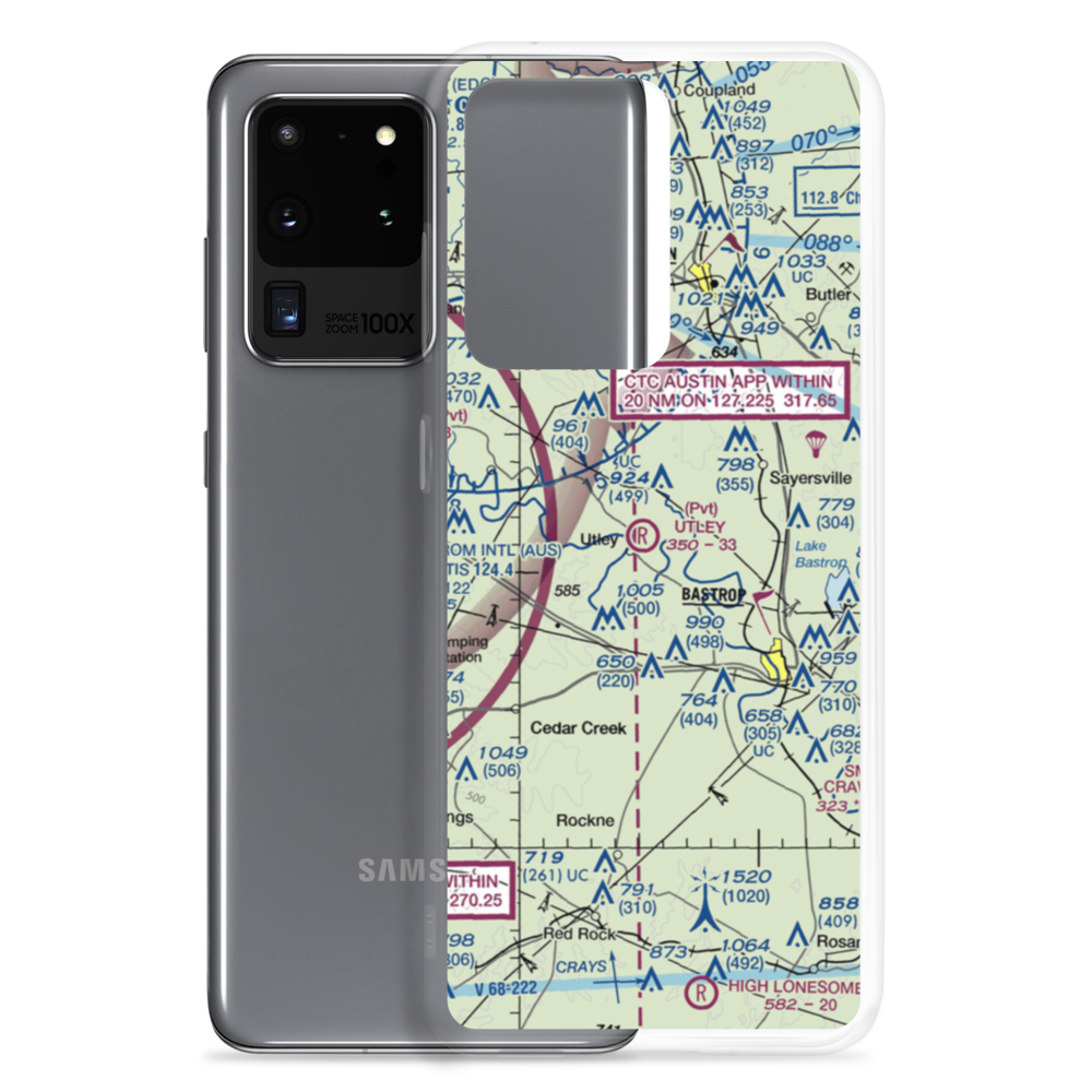 Utley Field (US-0177) VFR Sectional Samsung Case Samsung Galaxy S20 Ultra model shown