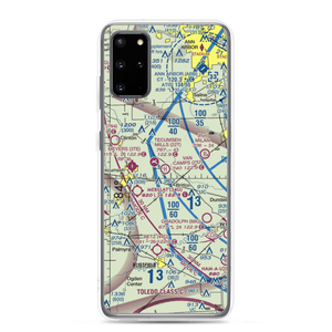 Van Camp's Heliport (2T7) VFR Sectional Samsung Case