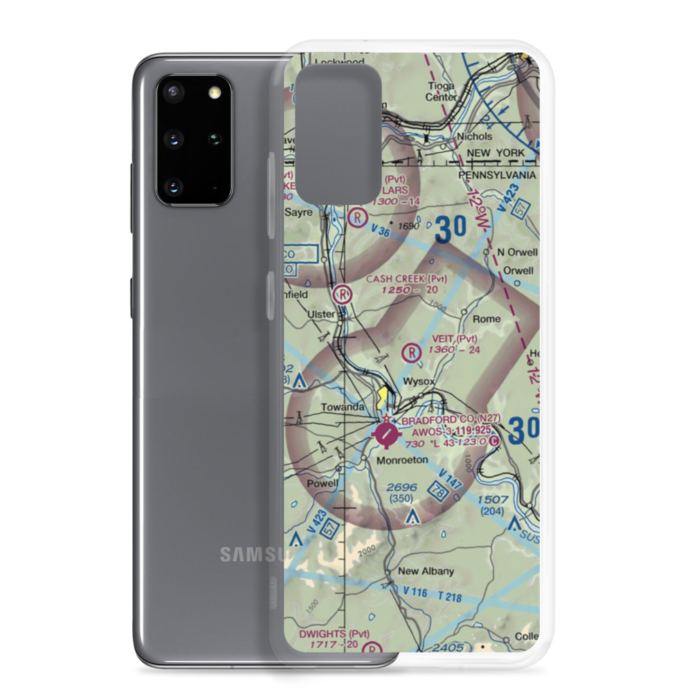 Veit Airport (9PN7) VFR Sectional Samsung Case Samsung Galaxy S20 Plus model shown
