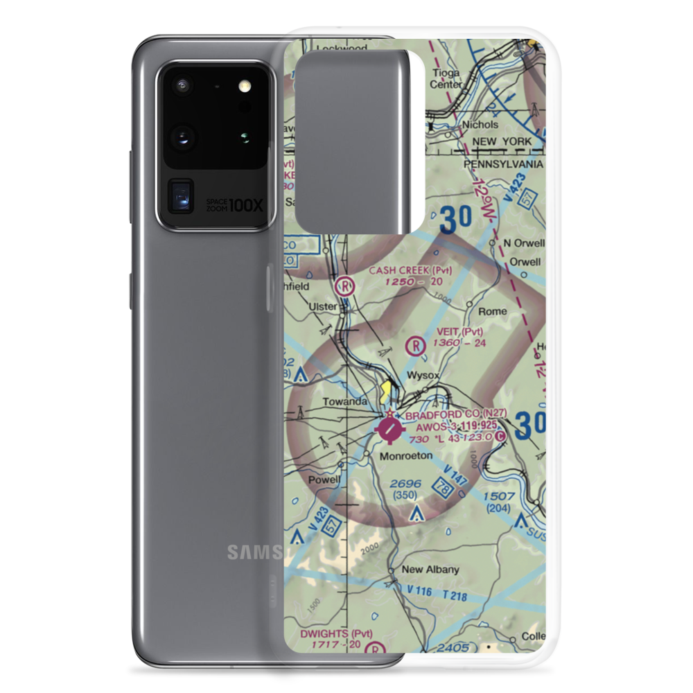 Veit Airport (9PN7) VFR Sectional Samsung Case Samsung Galaxy S20 Ultra model shown