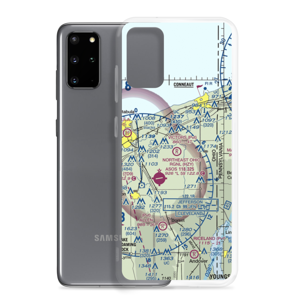 Victor's Landing Airport (0OI6) VFR Sectional Samsung Case Samsung Galaxy S20 Plus model shown