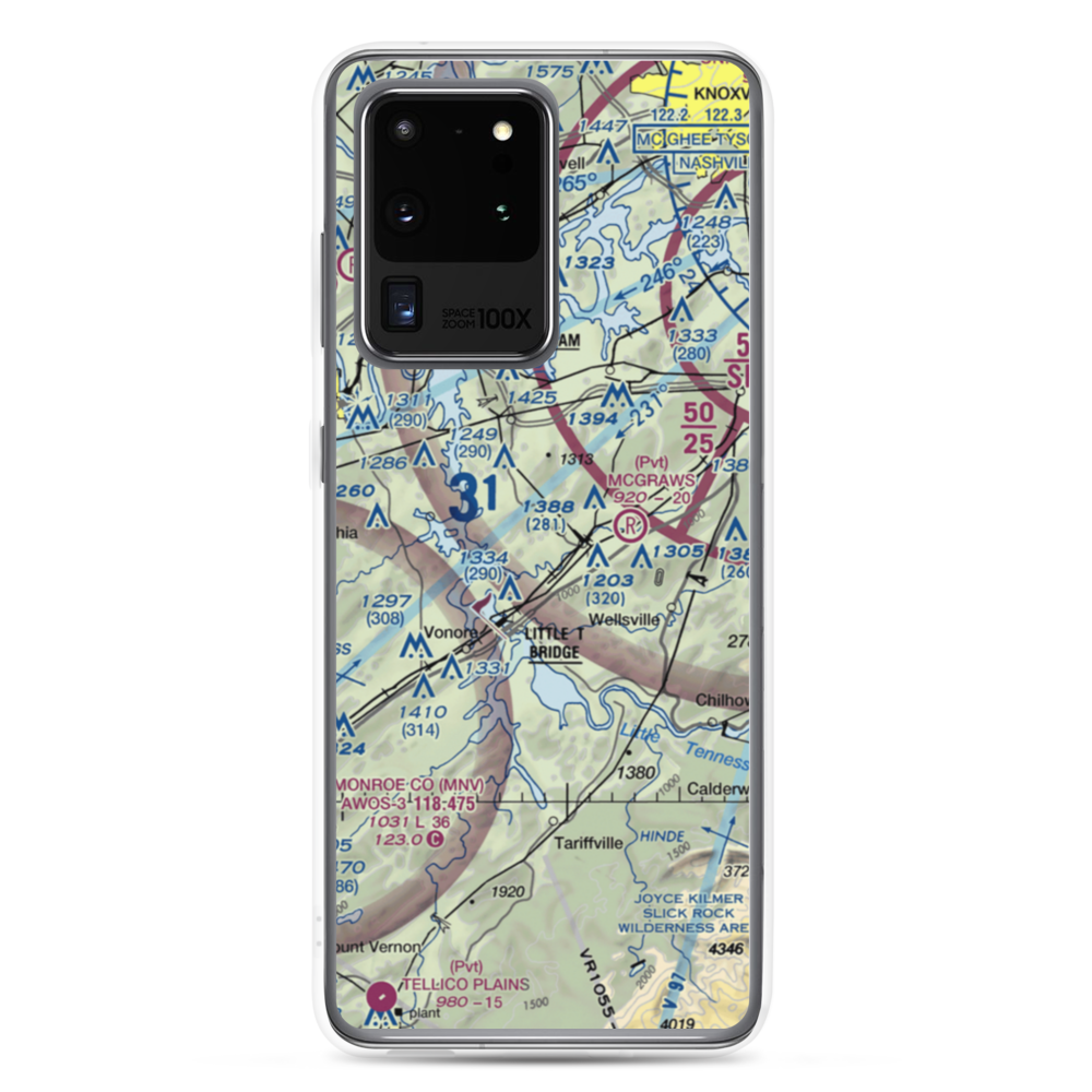 Village Airport (0TN2) VFR Sectional Samsung Case Samsung Galaxy S20 Ultra model shown